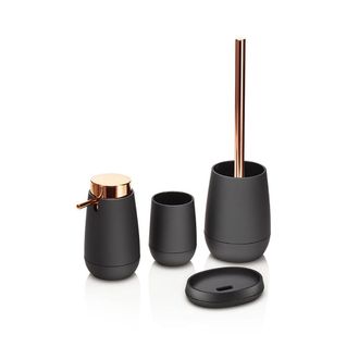 TFT Home Furniture Bath set 4 pieces VOGUE, black / copper