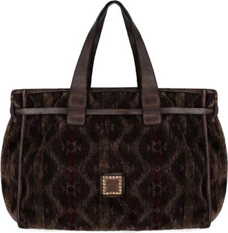 Campomaggi Patrizia Shopping Bag - Dames - Shoppers - Veelkleurig - ONE Size - Leer - Tassen