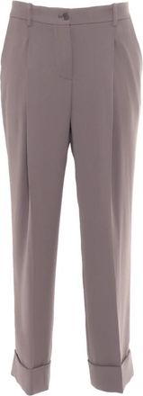 P.A.R.O.S.H. Pantalone - Dames - Chinos - Grijs - XS - Polyester - Broeken