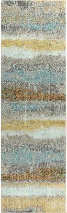 Jonathan Y Designs Contemporary POP Modern Abstract Vintage Area Rug in Cream/yellow at Nordstrom, Size 4Ft 0In X 6Ft 0In