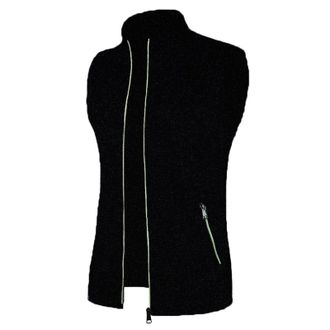 Generic RLEHJN Gilet for Men UK Clearance Solid Color Winter Body Warmers Gilet Full Zip Jacket Coat Vest Fleece Stand Collar Outdoor Sleeveless Padded Gilets