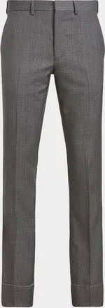 Ralph Lauren Purple Label Gregory Hand-Tailored Wool Serge Trouser