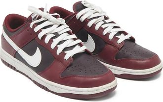 Nike Sneakers Dunk Low in pelle - Rosso