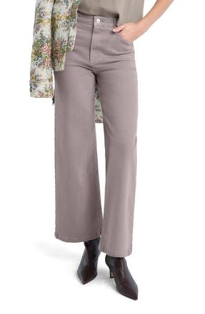 Favorite Daughter The Mischa Super High Waist Wide Leg Jeans in Soft Taupe at Nordstrom, Size 27