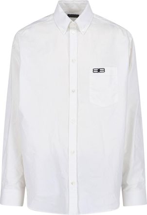 Balenciaga Oversized Logo Shirt