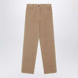 The Row Womens Beige Clair Corduroy Trousers - Tan Cotton - Size 27 (Waist)