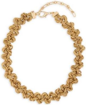 Saachi Textured Link Chain Necklace in Gold at Nordstrom Rack