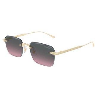Montblanc Mb0456S Sunglasses - unisex - MONTBLANC - Sunglasses - Yellow - 54 MM - Accessories