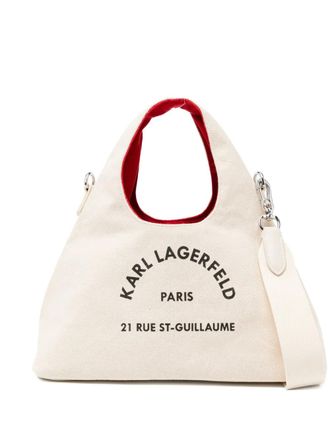 Karl Lagerfeld Krsg Sling Mini shoulder bag - Beige
