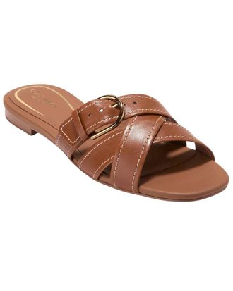 Cole Haan Velma Buckle Leather Sandal