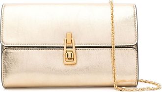 Coccinelle Clutch in pelle - Oro
