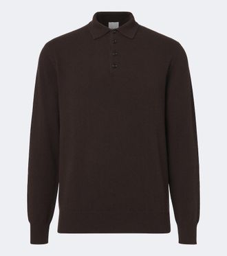 Allude Cashmere polo sweater