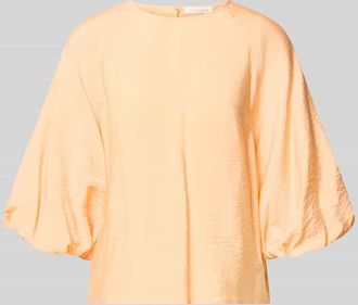 Christian Berg Regular Fit Bluse aus Viskose-Mix mit 3/4-Arm in Dunkelorange, Gr&ouml;&szlig;e 34