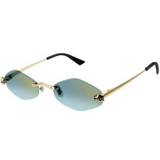 Cartier Sunglasses, female, Yellow, Size: 55 MM Authentic Stylish Glasses, Premium Quality