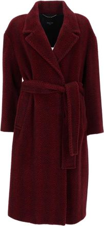 Palt&ograve; Mid-Thigh Length Alpaca and Wool Coat