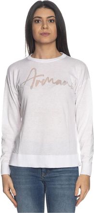 A|X Armani Exchange Mujer, Jerseys, Blanco, Talla: M