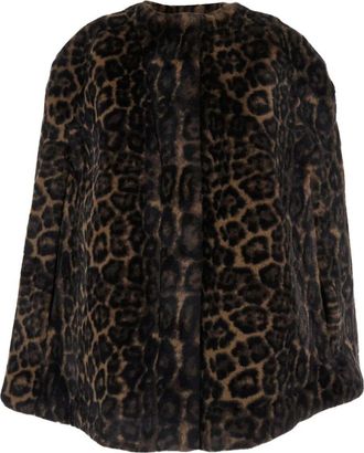 Apparis Sloane Leopard Cape