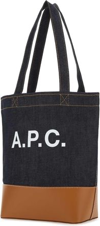 A.P.C. Mens Axelle Tote Black Cotton Polyurethane