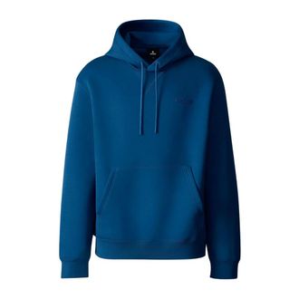 Mackage Heren, Sweatshirts & Hoodies, Blauw, Maat: XL Katoen