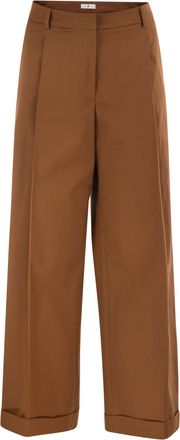 Pantaloni Torino Anna Stretch Cotton Gabardine Pants