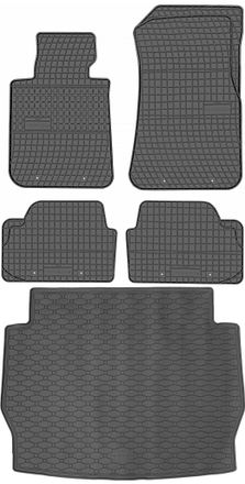 OEM Juego De Alfombrillas De Goma Para Coche Y Alfombrilla Para Maletero Para Bmw Serie 1 F20 Hatchback (2011-2019)