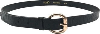 Liu Jo Stijlvolle Proje Riem - Dames - Riemen - Zwart - ONE Size - Accessoires
