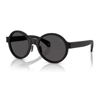 Moncler Matte Black Sunglasses with Grey Shading