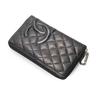 Chanel Cambon Ligne Zip Organizer Wallet Portemonnee