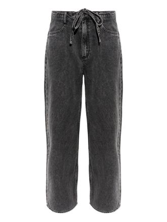 Rag & Bone Phoebe drawstring-detail trousers - Grey
