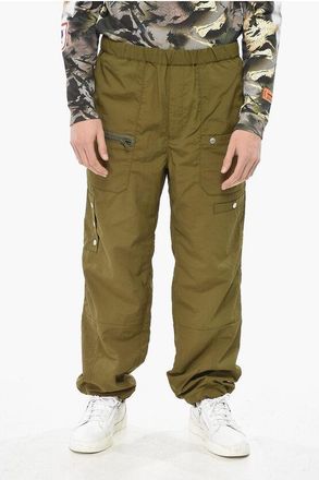 Undercover Nylon Cargo Pants with Laminated Pocket size Xxl