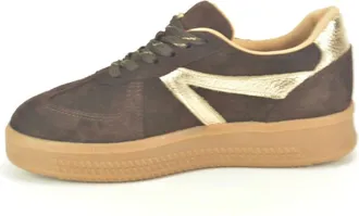 Babouche Lifestyle Babouche, Schoenen, Dames, Bruin, 39 EU, Bruin + Goud Sneaker N.dz