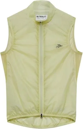 Cafe du Cycliste Norine Velogilet f&uuml;r Herren | gr&uuml;n/beige