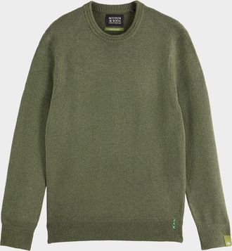 Scotch & Soda Men & apos;s Soft Knit Crewneck Sweater
