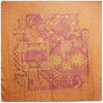 Ferragamo Pre-owned Scarves, female, Orange, Size: ONE SIZE Pre-owned Scarf