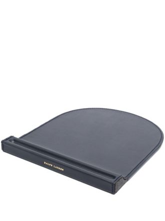 Ralph Lauren Home Brennan leren muismat - Blauw