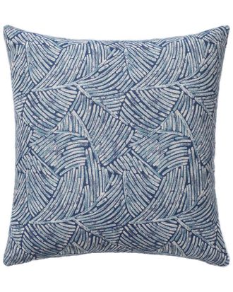 Linum Home Textiles Swish Aqua Pillow Cover