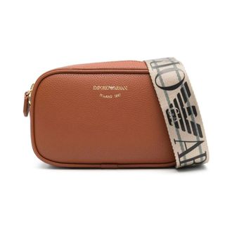 Emporio Armani Cross Body Bags, female, Brown, Size: ONE SIZE Crossbody Bag