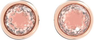 Swarovski Attract Soul Hart Oorbellen - Dames - Oorbellen - Roze - ONE Size - Accessoires