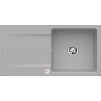 Villeroy & Boch Villeroy Et Boch Siluet 60 Fossile Ceramicplus Fregadero Con Desag&uuml;e Autom&aacute;tico