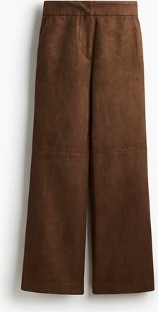 H&M Bootcut Trousers in Brown at Nordstrom, Size 10