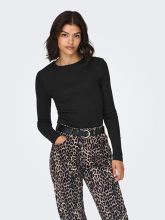 Only Langarmshirt »ONLCHECKIE LIFE L/S TOP BOX JRS«