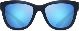 Maui Jim Anuenue 52mm PolarizedPlus2 Sunglasses in Matte Blue/blue Hawaii at Nordstrom
