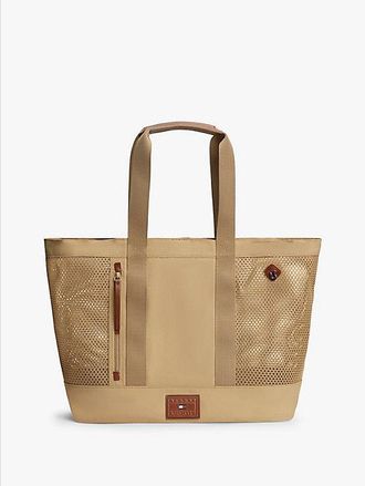 Tommy Hilfiger Mesh Panel Beach Tote Bag