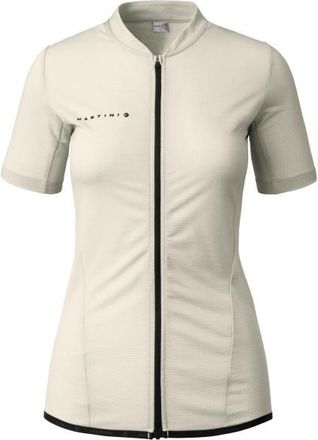 Martini Flowtrail Zip Shirt Velotrikot für Damen | beige