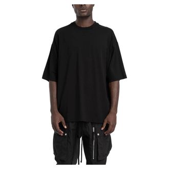 Thom Krom Tops, Heren, Zwart, S, Katoen, M TS 882 Oversized T-shirt