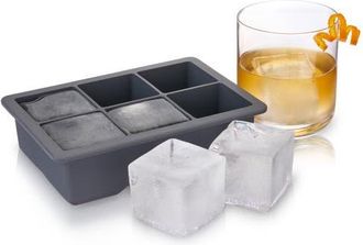 Viski Glacier Whiskey Ice Cube Tray with Lid in Grey at Nordstrom