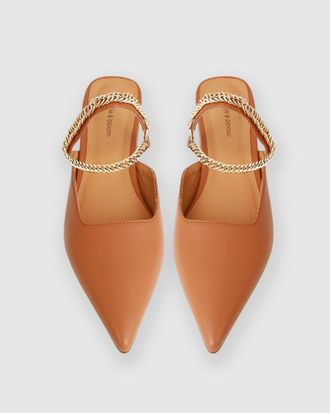 Belle & Bloom On The Go Leather Flat