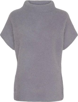 BTF-CPH Jersey de cuello alto de manga corta - Knitwear - Mujer - Gris - L