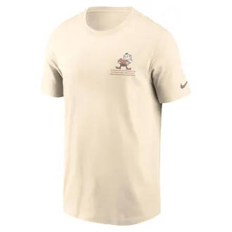 Nike Cleveland Browns Essential Vintage Mod Nike Mens NFL T-Shirt in Brown | N19915A93V-30H