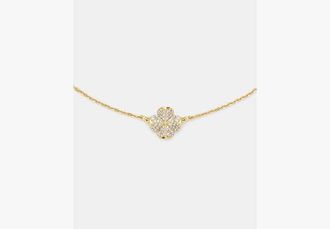 Kate Spade New York Spade Flower Pave Scatter Necklace